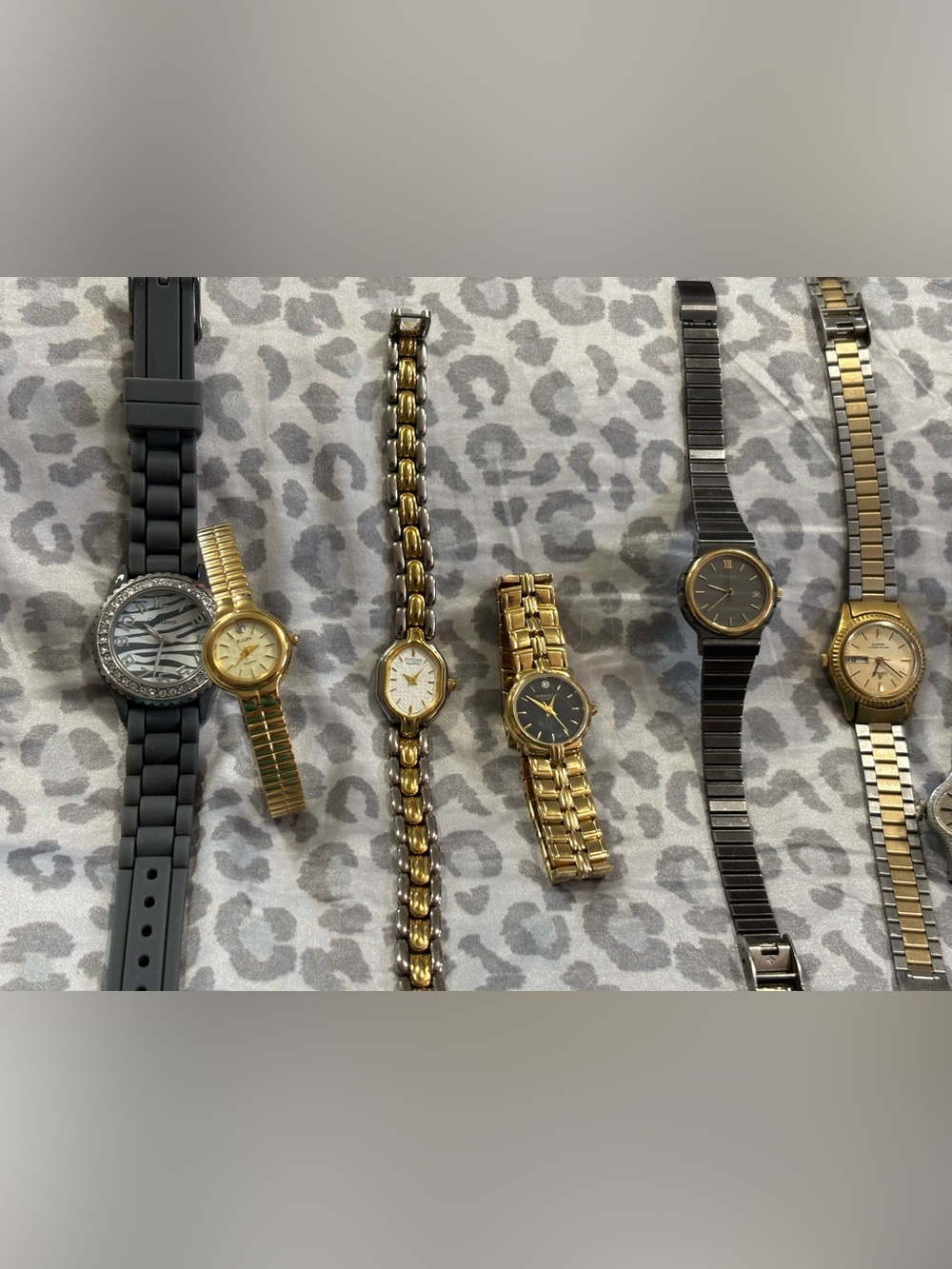 Caravelle Lorus Timex Elgin Citizen Women’s Quartz Watch Lot Wristwatches